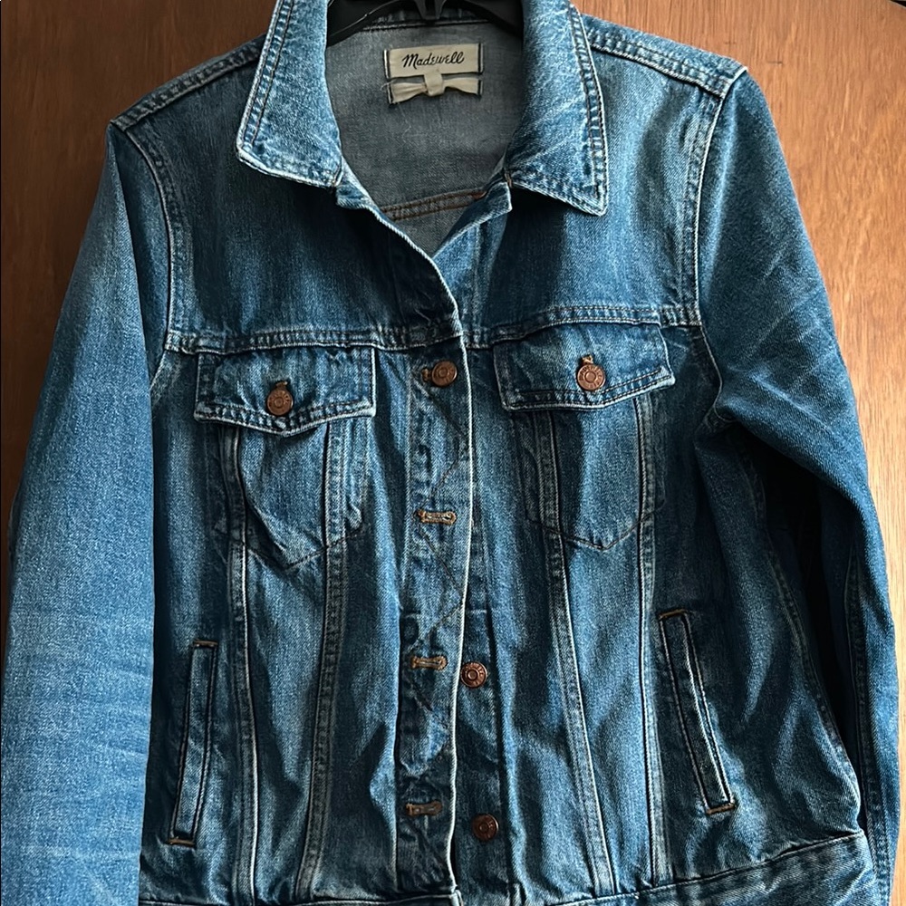 Madewell Blue Denim Jacket